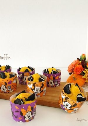 簡単ハロウィン♡かぼちゃ&オレオマフィン-レシピのメイン写真