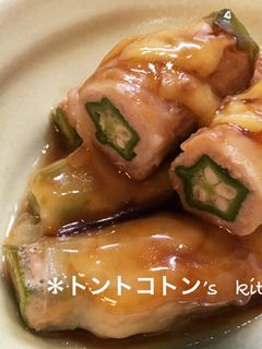 ★肉巻きオクラ★-レシピのメイン写真
