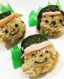 運動会！ごま昆布じゃこおにぎりくん