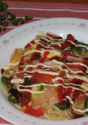 お昼にいかが？野菜たっぷりパスタ❤-レシピのメイン写真