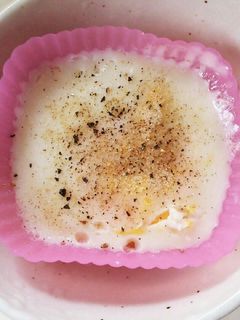 メッチャ簡単♡レンジde目玉焼き♪-レシピのメイン写真
