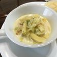 キャベツのチーズクリームパスタ