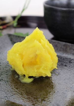 生栗で作る「栗きんとん」-レシピのメイン写真