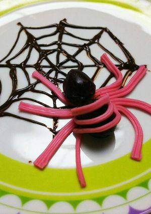 ハロウィンに♪クモさん-レシピのメイン写真