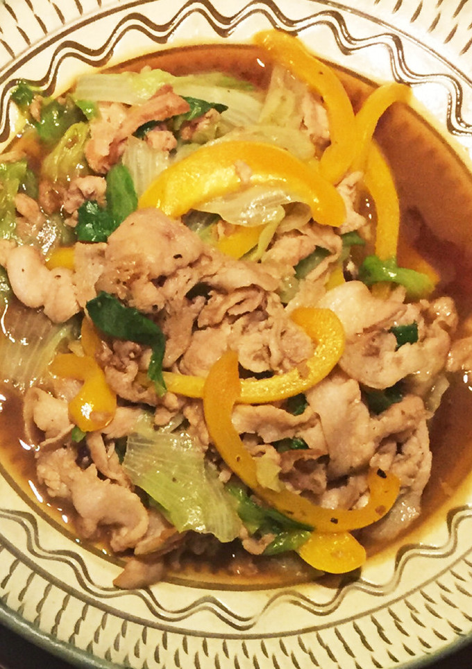 豚肉とレタスのオイスターソース炒め-レシピのメイン写真