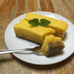 かぼちゃの二層ケーキ-レシピのメイン写真