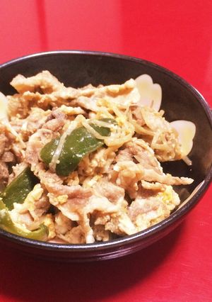 (節約レシピ)豚肉のもやし炒め-レシピのメイン写真