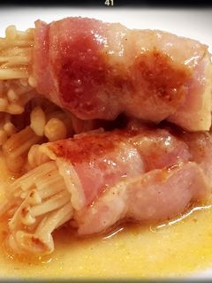 ☆簡単!エノキのベーコン巻き☆-レシピのメイン写真