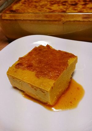 まるでケーキ？！濃厚かぼちゃプリン-レシピのメイン写真