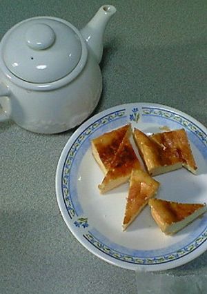 簡単濃厚チ－ズケーキ-レシピのメイン写真