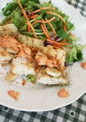 鱈のムニエルオーロラソース添え-レシピのメイン写真