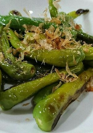 甘長とうがらしのバター炒め-レシピのメイン写真