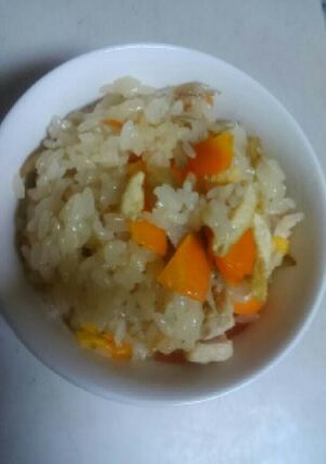 炊飯器で簡単。中華風炊き込みおこわ。-レシピのメイン写真