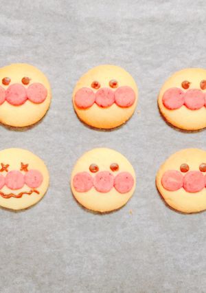 アンパンマンクッキー-レシピのメイン写真