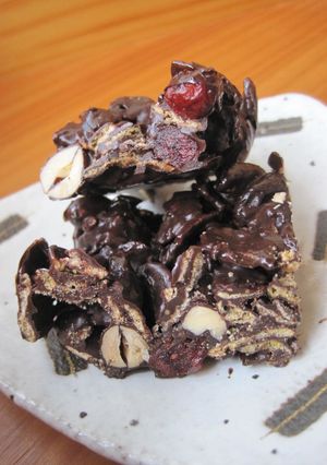 在庫一掃チョコバー-レシピのメイン写真