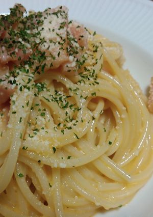 簡単カルボナーラ　-レシピのメイン写真