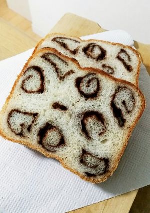 ★HB スライスチョコin食パン★-レシピのメイン写真