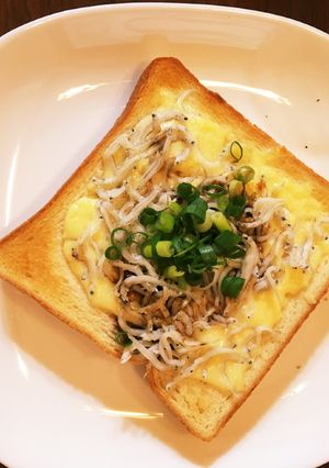 しらすチーズトースト-レシピのメイン写真
