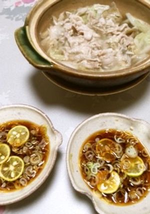 そばつゆと薬味で食べるお手軽な豚しゃぶ-レシピのメイン写真