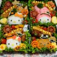 ハロウィン弁当★キャラ弁 運動会キティ