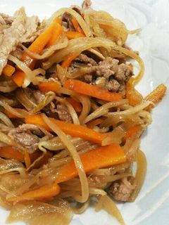 簡単♪牛肉と野菜炒め-レシピのメイン写真