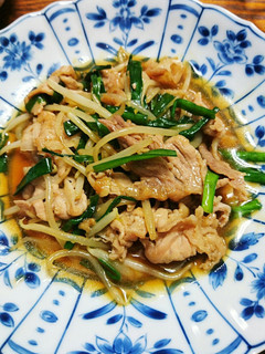 肉ニラ炒め-レシピのメイン写真