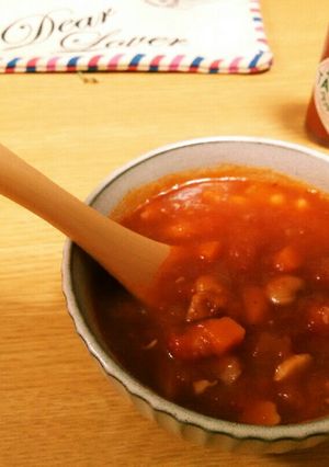 肩ロース･厚切りベーコンのポークビーンズ-レシピのメイン写真