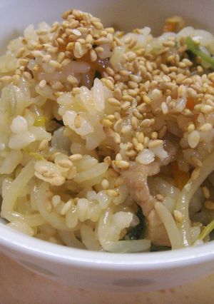 豚ともやしの混ぜご飯-レシピのメイン写真