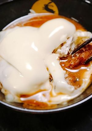 彼つまみ☆缶詰チンで2分!鯖味噌チーズ-レシピのメイン写真