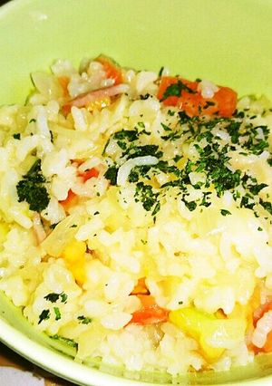 残ったご飯でトマトリゾット-レシピのメイン写真