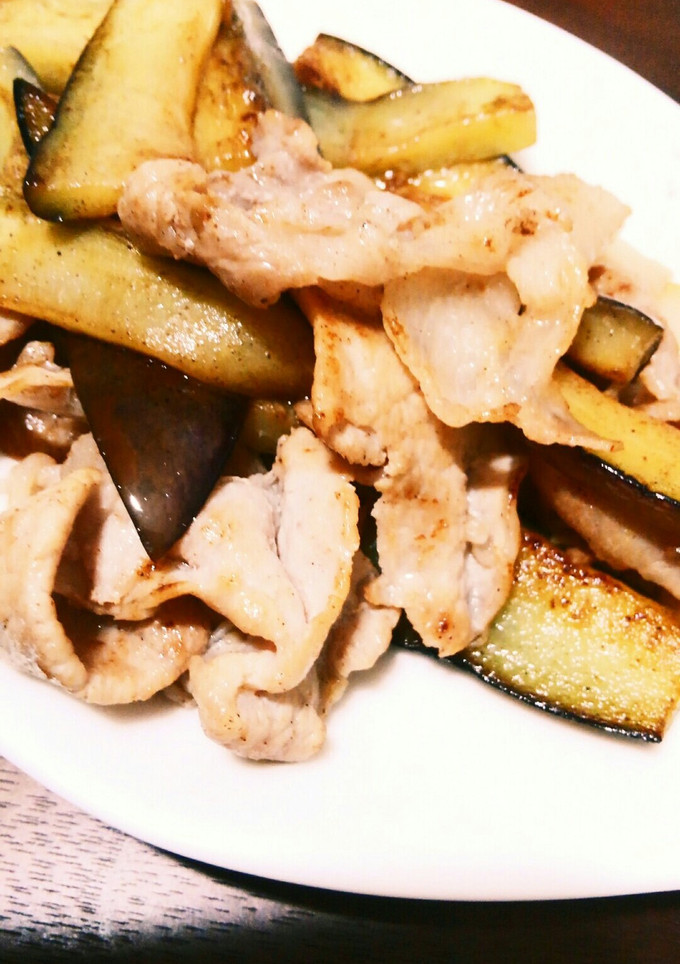 茄子と豚肉のあっさり炒め-レシピのメイン写真