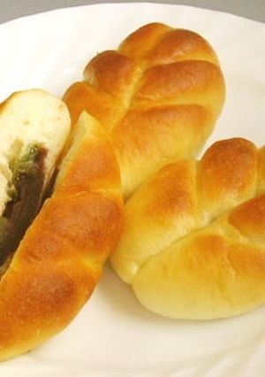 草餅あんぱん-レシピのメイン写真