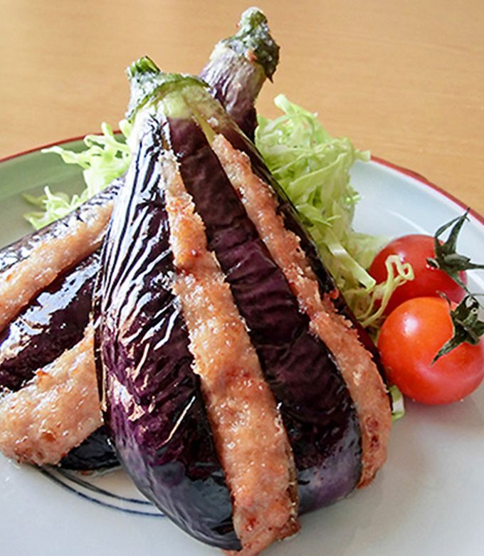 ボリューム満点！ナスはさみ焼き by 福島県 【クックパッド】 簡単