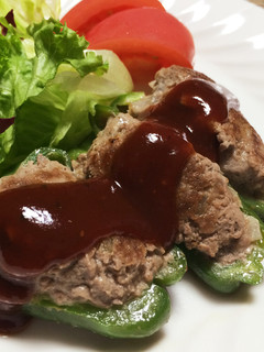 大好き☆ピーマンの肉詰め☆-レシピのメイン写真