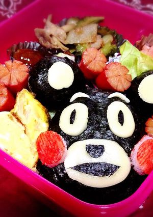 キャラ弁☆くまモン弁当☆-レシピのメイン写真
