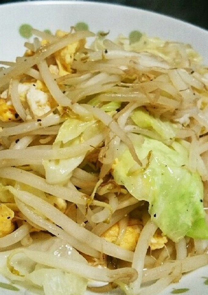 もやしとキャベツの炒めもの-レシピのメイン写真