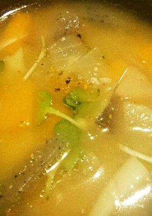 豚挽き肉で作る☆具沢山とん汁(*^^*)-レシピのメイン写真