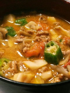 夏野菜たっぷりトマトつけ麺-レシピのメイン写真