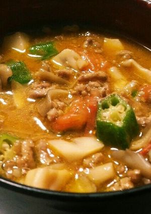 夏野菜たっぷりトマトつけ麺-レシピのメイン写真