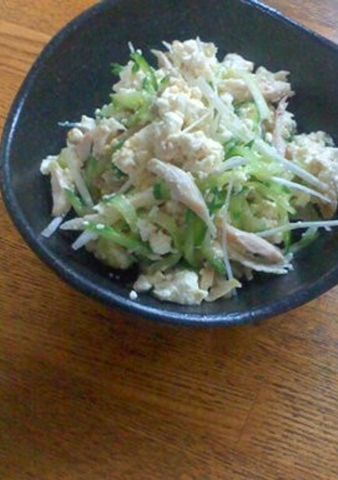 鶏手羽の中華風白和え-レシピのメイン写真
