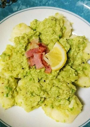 美肌！じゃがニョッキのアボカドソース-レシピのメイン写真