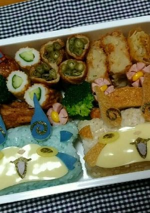 妖怪ウォッチ キャラ弁 KKブラザーズ-レシピのメイン写真