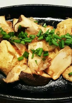 エリンギと油揚げのシンプルおつまみ-レシピのメイン写真