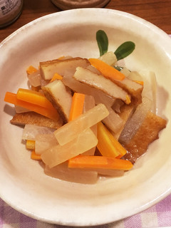 大根と角天の煮物-レシピのメイン写真
