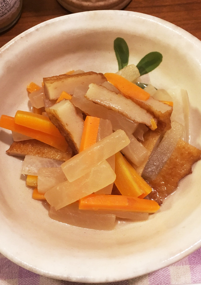 大根と角天の煮物-レシピのメイン写真