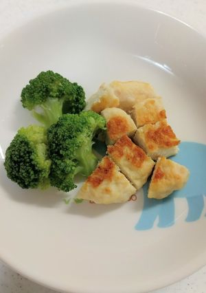 【離乳食·後期】豆腐ハンバーグ-レシピのメイン写真