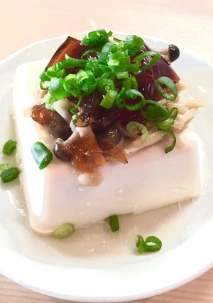 きのこのジュレポン酢のせ奴♪♪-レシピのメイン写真