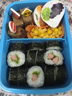 ウインナーとピーマンのり巻き-レシピのメイン写真