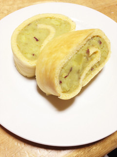 さつまいものロールケーキ-レシピのメイン写真