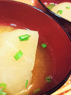 リメイク★時短【ふろふき大根の味噌汁】♪-レシピのメイン写真